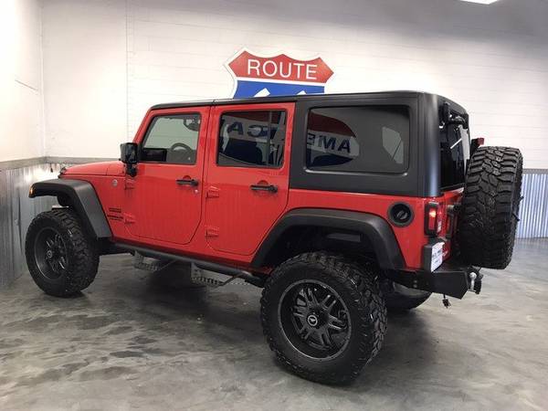 2015 JEEP WRANGLER 4WD! $9000 IN EXTRAS! LIFTED! ONLY 18,000 MILES!!!! for sale in Norman, OK – photo 4