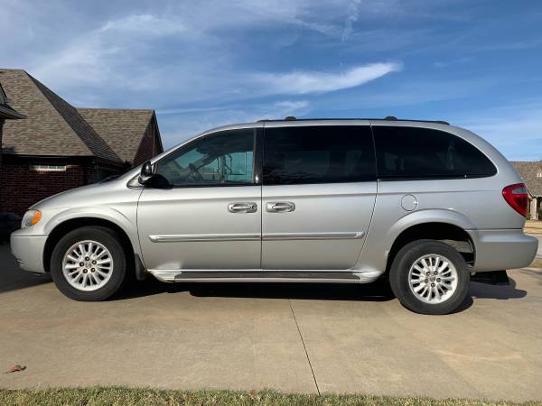 2004 Chrysler Town & Country POWER Rear Entry Wheelchair Van - cars... for sale in Jenks, OK – photo 2