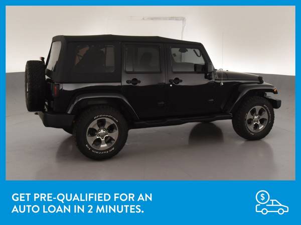 2017 Jeep Wrangler Unlimited Sahara Sport Utility 4D suv Black for sale in Arlington, District Of Columbia – photo 9