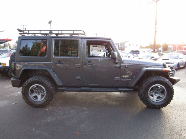 2014 Jeep Wrangler Unlimited 4X4 4dr SAHARA *GRAY* 59K LOTS OF... for sale in Milwaukie, OR – photo 5