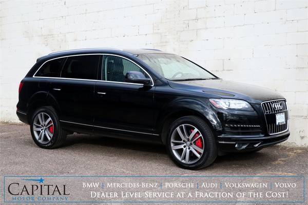 Audi Q7 3.0T Quattro AWD w/3rd Row Seats! Clean History - Gorgeous... for sale in Eau Claire, IA – photo 9