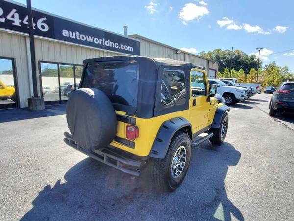 2006 JEEP WRANGLER X---2 DR---4WD--129K MILES-- YELLOW - cars &... for sale in Lenoir, SC – photo 6
