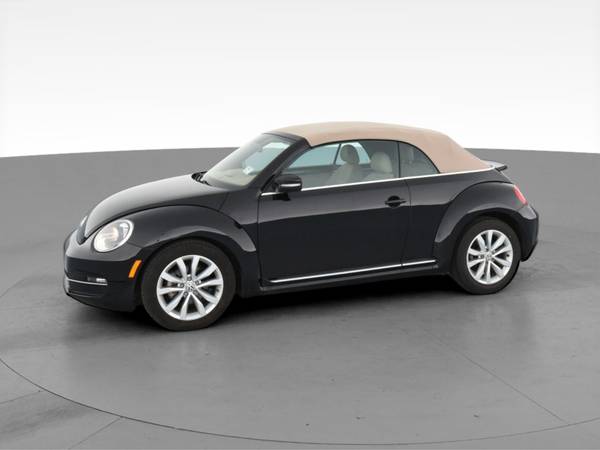 2013 VW Volkswagen Beetle TDI Convertible 2D Convertible Black - -... for sale in Hartford, CT – photo 4