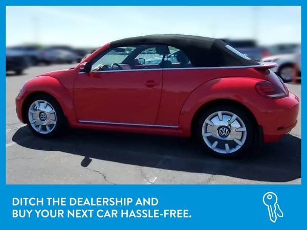 2019 VW Volkswagen Beetle 2 0T SE Convertible 2D Convertible Red for sale in NEWARK, NY – photo 4