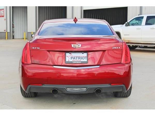 2016 Cadillac ATS 2.0L Turbo Luxury (Red Obsession Tintcoat) - cars... for sale in Chandler, OK – photo 4