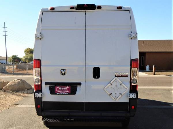 2015 RAM PROMASTSER 2500 HI ROOF 159" WB CARGO VAN WORK TRUCK BINS -... for sale in Phoenix, AZ – photo 4