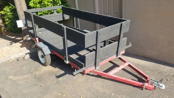 Portable motorcycle trailer - cars & trucks - by owner - vehicle... for sale in Santa Clara, UT – photo 3