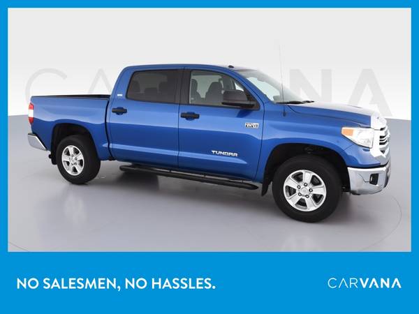 2017 Toyota Tundra CrewMax SR5 Pickup 4D 5 1/2 ft pickup Blue for sale in Madison, WI – photo 11