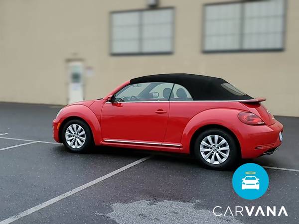 2017 VW Volkswagen Beetle 1.8T S Convertible 2D Convertible Red - -... for sale in Long Beach, CA – photo 7