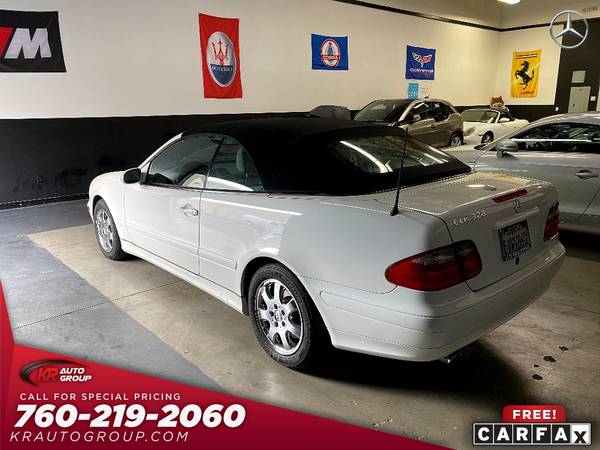 2003 MERCEDES CLK320 CONVERTIBLE** 59386 MILES**1 OWNER CAR. - cars... for sale in Palm Desert , CA – photo 12