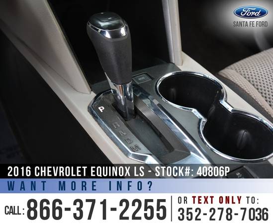 16 Chevrolet Equinox LS Touchscreen, Camera, Cruise Control for sale in Alachua, FL – photo 14