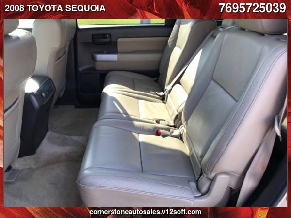2008 TOYOTA SEQUOIA SR5 - cars & trucks - by dealer - vehicle... for sale in Flowood, MS – photo 13