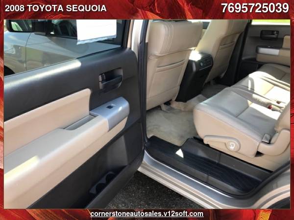 2008 TOYOTA SEQUOIA SR5 - cars & trucks - by dealer - vehicle... for sale in Flowood, MS – photo 16