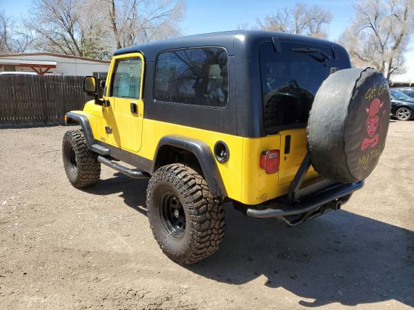 2005 Jeep Wrangler Unlimited LJ Lifted YELLOW! - - by for sale in Fort Collins, CO – photo 2