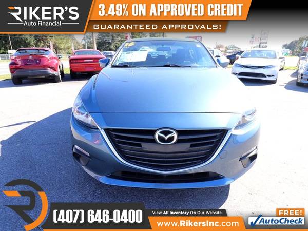 $153/mo - 2016 Mazda Mazda3 i Sport - 100 Approved! - cars & trucks... for sale in Kissimmee, FL – photo 5