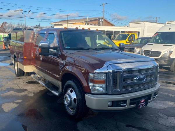 2008 Ford F-350 F350 F 350 Super Duty Lariat 4dr Crew Cab LB DRW RWD... for sale in Morrisville, PA – photo 3