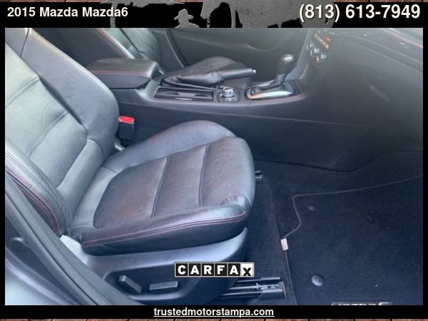 15 Mazda6 GT TECHNOLOGY PKG NAVI BLUETOOTH USB with Smart City Brake... for sale in TAMPA, FL – photo 15