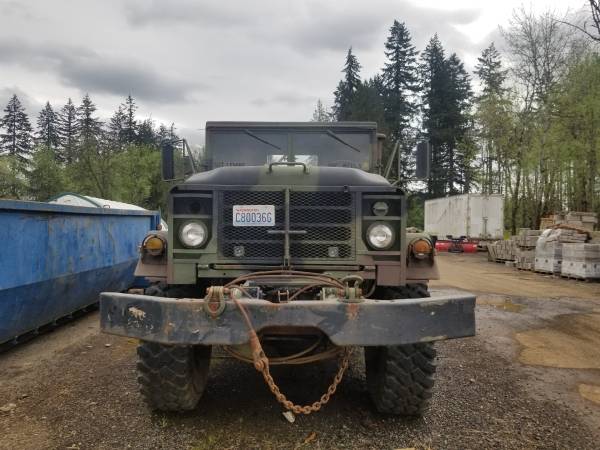 1986 Army truck M939 6X6 with winch and Cummins engine - cars & for sale in Vancouver, OR – photo 5