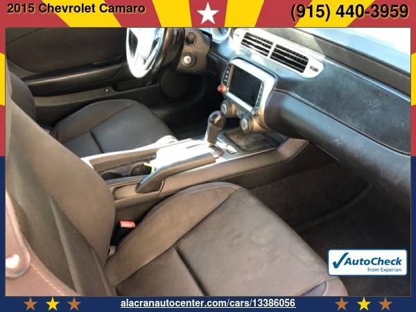 2015 Chevrolet Camaro 2dr Cpe LT w/1LT *Easy Financing* - cars &... for sale in El Paso, TX – photo 8