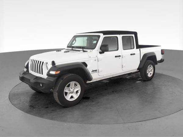 2020 Jeep Gladiator Sport Pickup 4D 5 ft pickup White - FINANCE... for sale in Lewisville, TX – photo 3