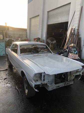 ‘65 Ford Mustang “C-code”coupe project car with parts - cars &... for sale in Oxnard, CA – photo 2