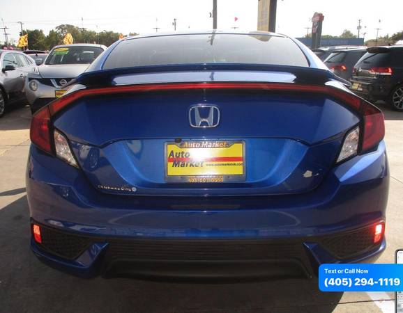 2016 Honda Civic LX 2dr Coupe 6M 0 Down WAC/Your Trade - cars & for sale in Oklahoma City, OK – photo 7