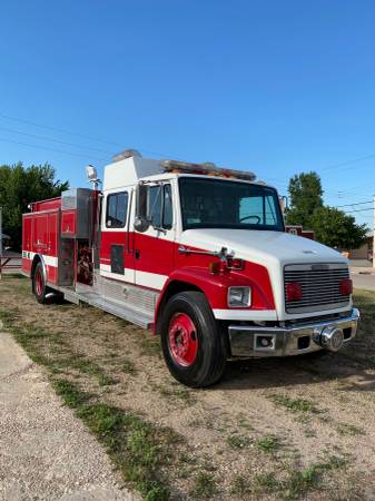 Freightliner FL80 Fire Truck 60K Miles Excellent Condition - cars & for sale in Rapid City, SD