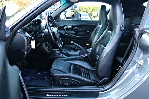 2002 PORSCHE CARRERA 911 CABRIOLET 320+HP 6 SPEED MANUAL FULLY LOADED for sale in San Diego, CA – photo 7