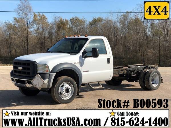 FLATBED & STAKE SIDE TRUCKS CAB AND CHASSIS DUMP TRUCK 4X4 Gas for sale in Lincoln, NE – photo 23