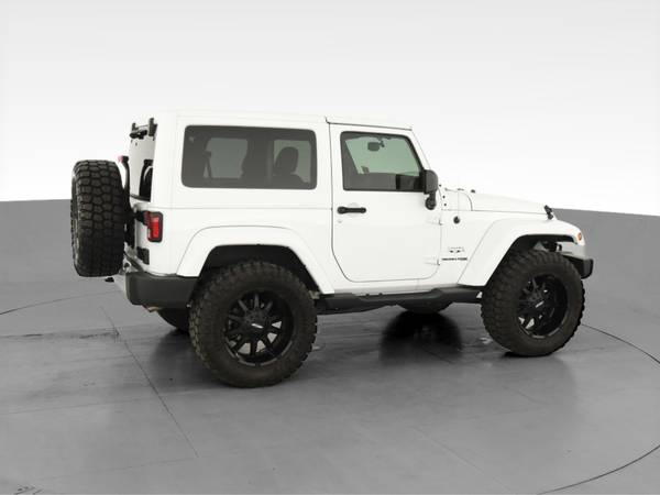 2018 Jeep Wrangler Sahara (JK) Sport Utility 2D suv White - FINANCE... for sale in Bloomington, IN – photo 12