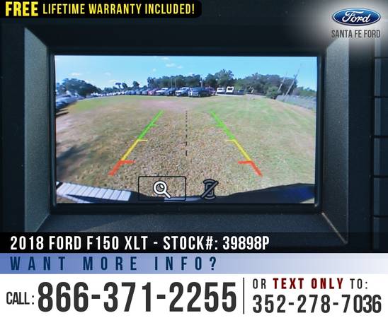 *** 2018 FORD F150 XLT 4WD *** Cruise Control - SYNC - Camera for sale in Alachua, GA – photo 17
