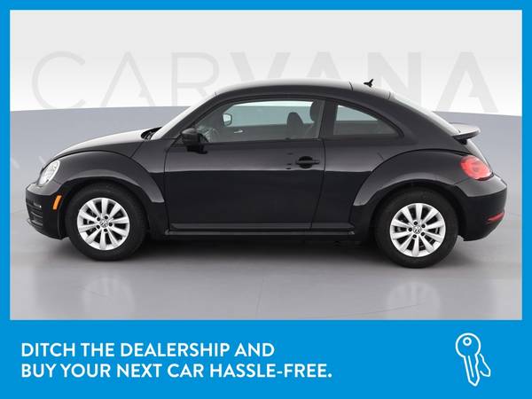 2017 VW Volkswagen Beetle 1 8T S Hatchback 2D hatchback Black for sale in Montebello, CA – photo 4