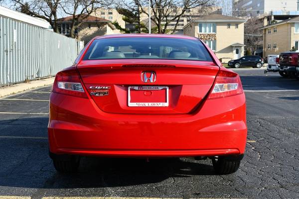 2012 Honda Civic EX-L coupe Rallye Red - cars & trucks - by dealer -... for sale in Oak Lawn, IL – photo 7