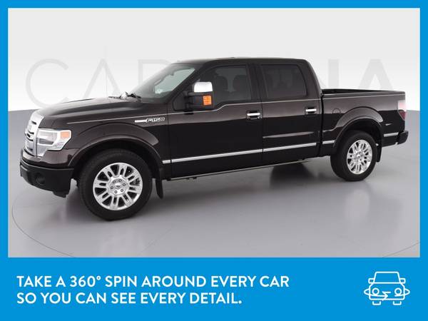 2013 Ford F150 SuperCrew Cab Platinum Pickup 4D 5 1/2 ft pickup for sale in Decatur, IL – photo 3