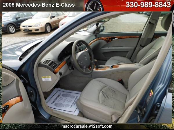 2006 Mercedes-Benz E-Class E 350 4dr Sedan with - cars & trucks - by... for sale in Akron, OH – photo 12