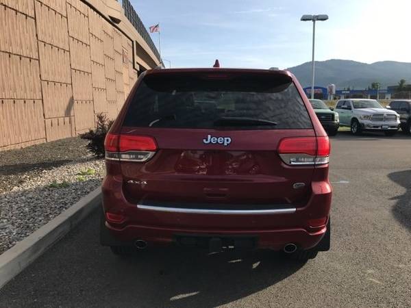 2015 Jeep Grand Cherokee Overland hatchback Deep Cherry Red Crystal for sale in Post Falls, ID – photo 4