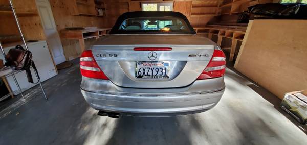 CLK55 AMG Convertible Mercedes for sale in Fallbrook, CA – photo 2