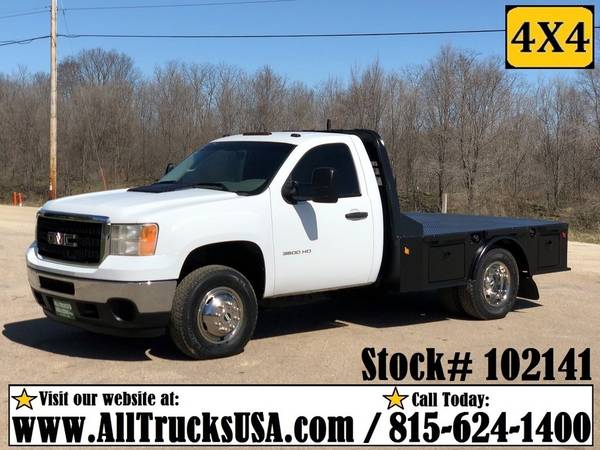 FLATBED & STAKE SIDE TRUCKS CAB AND CHASSIS DUMP TRUCK 4X4 Gas for sale in Jackson, TN – photo 17