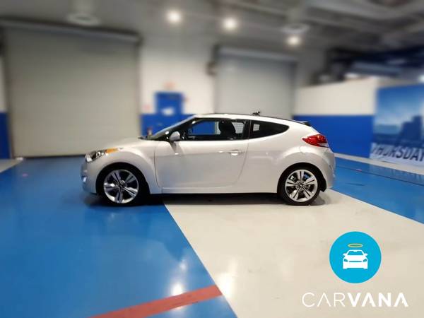 2017 Hyundai Veloster Value Edition Coupe 3D coupe Silver - FINANCE... for sale in Fort Myers, FL – photo 5