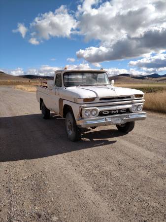 1965 GMC 3/4 ton 4x4 - cars & trucks - by owner - vehicle automotive... for sale in Anaconda, MT – photo 3