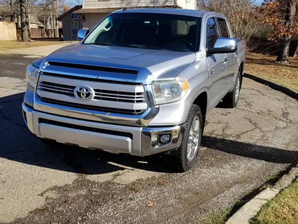 2014 Toyota Tundra 1794 Edition CrewMax 4X4 - cars & trucks - by... for sale in Mannford, OK – photo 2