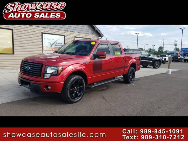 LEATHER 2012 Ford F-150 4WD SuperCrew 145" FX4 for sale in Chesaning, MI