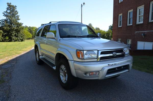 2000 Toyota 4runner LIMITED 4WD CLEAN TILE NO RUST! - cars & for sale in Inman, SC – photo 2