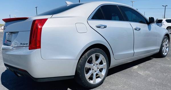 SLEEK Silver ATS 2015 Cadillac Luxury AWD Sedan for sale in clinton, OK – photo 11