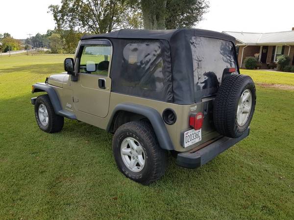 2004 Jeep Wrangler 4x4 for sale in Piedmont, TN – photo 5