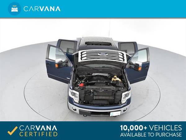 2013 Ford F150 SuperCrew Cab Lariat Pickup 4D 5 1/2 ft pickup Blue - for sale in Bowling green, OH – photo 12