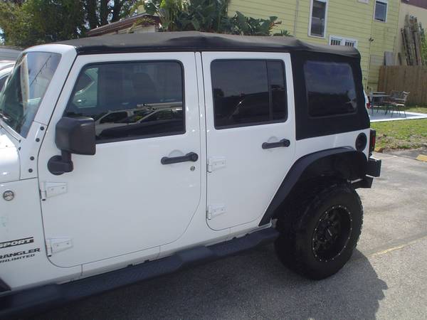14 Florida Jeep wrangler nds rebuilt fixer 74kk new top - cars & for sale in Merritt Island, FL – photo 7