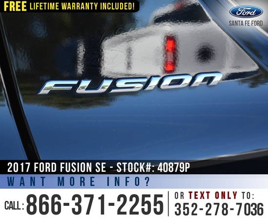 *** 2017 Ford Fusion SE *** Backup Camera - Ecoboost - Bluetooth -... for sale in Alachua, FL – photo 9