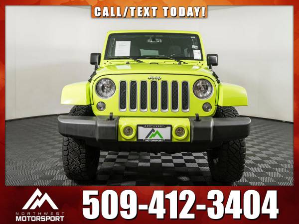 2016 *Jeep Wrangler* Unlimited Sahara 4x4 - cars & trucks - by... for sale in Pasco, WA – photo 7