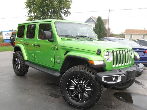 2019 Jeep Wrangler Unlimited Sahara 4x4 for sale in Frankenmuth, MI – photo 9